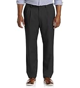 Oak Hill by DXL Men's Big and Tall Waist-Relaxer Microfiber Shorts