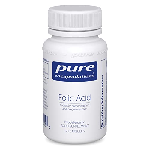 Pure Encapsulations Folic Acid 800 UG Capsules