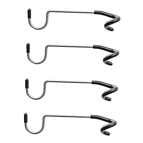 LAPYAPPE 4pcs Camping Light Hooks Tent Lamp Hangers Non- Design for Easy Installation Versatile Use for Hats Clothes and Bags and Scratch