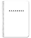 Password Book/Password Organizer/Password Keeper/Password Journal - 120 Pages - 5'' x 7'', Thick Translucent Cover, Wire-O Binding () - BookFactory LOG-120-57CW-PP-(PasswordLog)