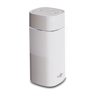 OCBAiLi Cool Mist Humidifier, Portable Humidifier with Colorful Night Light, 2 Mist Modes, Auto Shut-Off, Super Quiet, USB Personal Desktop Humidifier for Office/Bedroom/Travel/Plants (600ml, White)