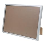 Amplia aplicación: adecuado para decoración del hogar, publicidad en y exhibiciones comerciales, ofreciendo flexibilidad en el uso, marco plateado, marco de fotos plateado