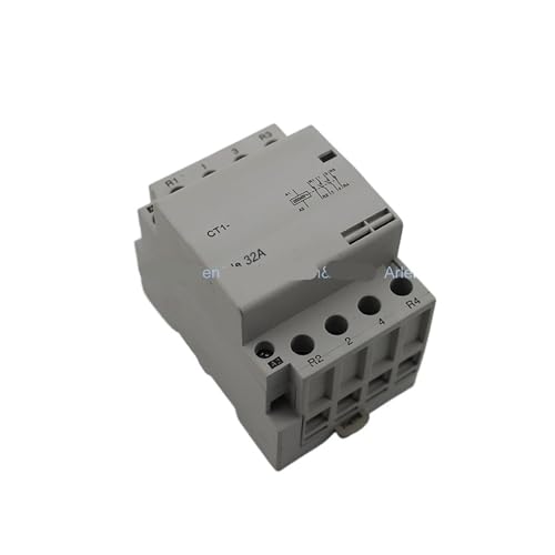 Contacteur modulaire domestique CT1 4P 32A 2NO triphasé 400V monophasé 220V