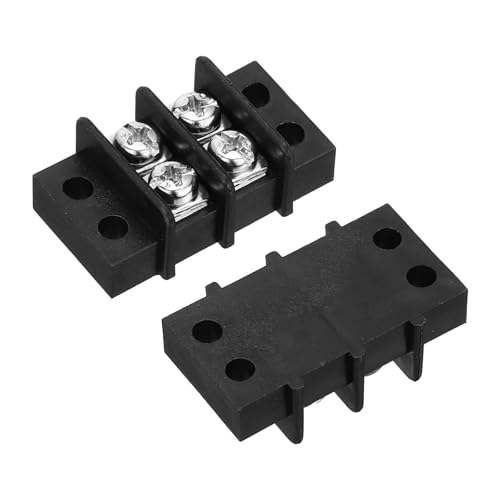 Bornier à vis pas de 9,5 mm à double rangée pour circuits 20A - 4