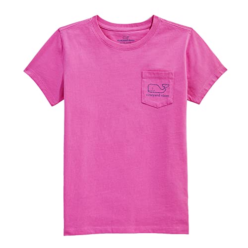 Image of vineyard vines Girls' Vintage Whale Short-Sleeve Pocket Tee