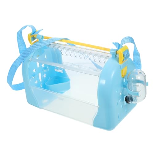 Toddmomy gaiola hamster casa hamster transportador hamster ao ar livre Transportadora hamster Casa t
