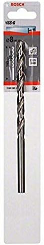 Bosch Professional 10 pcs. HSS-G Metal Drill Bit Set (for metal, Ø 1-10 mm, Robust Line, Accessory Drill Driver)