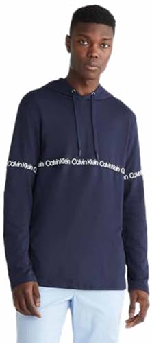 Calvin Klein SLB FRCH TR LS Hood Shoreline Blue