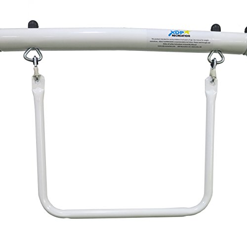 Xdp Recreation Blue Ridge Play Outdoor Metal A-Frame Swing Set W/Glider, Trapeze, 2 Swings & Slide #TOP5