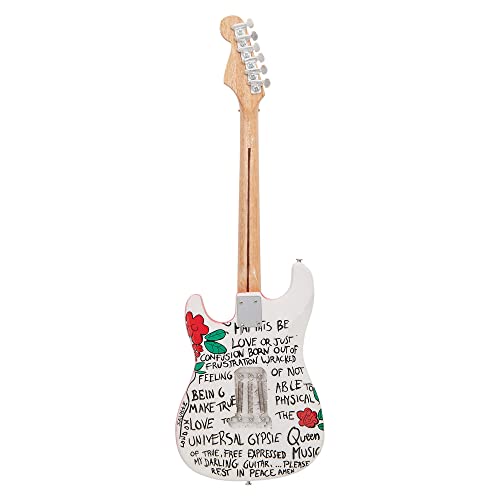 Jimi Hendrix Monterey Guitare – Réplique de guitare miniature - Les Beatles, Paul McCartney, John Lennon, RIngo Starr, George Harrison Jimi Hendrix Monterey Guitare - Réplique de guitare miniature – Image 4