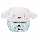 Squishmallows 8' Hello Kitty Cinnamoroll Plaid