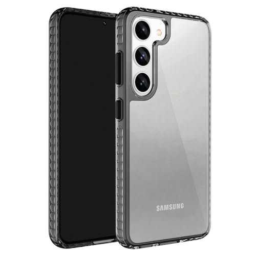 Image of DailyObjects Case for Samsung Galaxy S23, Drop Protection TPU Stride 2.0 Clear Slim Shockproof Back Cover