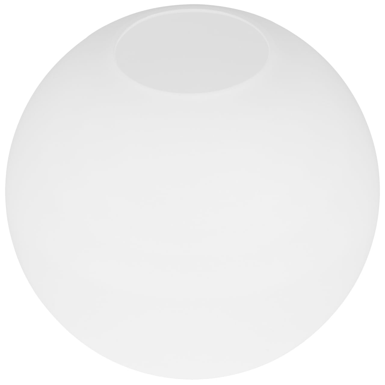 Artibetter White Frosted Glass Globe Lampshade 7.09 Inch Round Ball Lamp Shade Replacement Cover for Pendant and Chandelier Indoor Lighting