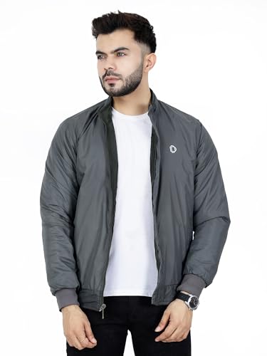 Image of Dollar Jacket For Men Casual Zipper Bomber For Winter