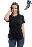 Merino.tech 100% NZ Organic Merino Wool Lightweight Women's Base Layer Thermal Short Sleeve T-Shirt
