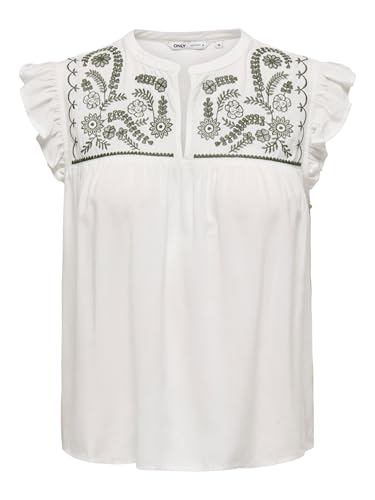 Haut WVN Noos Femme Only Top Onlvestine chic à manches courtes