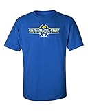CornBorn South Dakota State Jackrabbits Shirt - SDSU Football Laces - Royal Blue - 3X