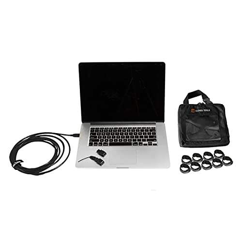 TETHER TOOLS Starter TETHERING KIT -TETHERPRO USB 2.0 to Mini-B 8-PIN, 15' (4.6M), Black