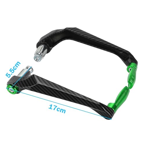 QKRNFMSE Poignées De Guidon De Moto, Protecteur De Levier De Frein Et D'embrayage Pour Kaw&asaki Ni&nja H2R 2015 2016 2017 2018 2019 2020 2021 Protection de guidon – vue 7