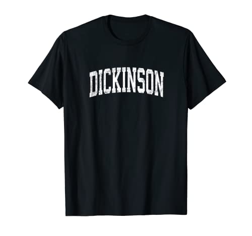 Dickinson North Dakota ND - Diseño deportivo vintage Camiseta