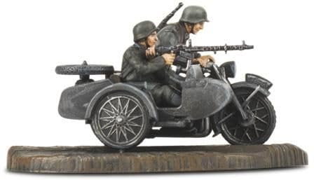 Side Car Allemand R-12 Zvezda Z6142 maquette plastique moto militaire miniature 1/72 - 4