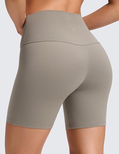 Image of CRZ YOGA Butterluxe Biker Shorts 6 inch | Extremely Soft, Gentle Compression, Yoga, High Waisted, for Women