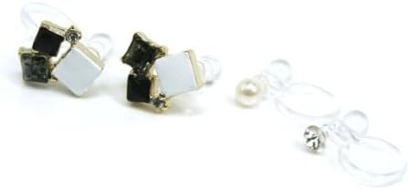 Amazon イヤリング ノンホールピアス 樹脂イヤリング ビジュー Y70 110 ジュエリー イヤリング 通販