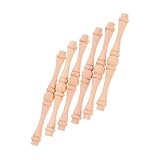 Avec son design inachevé : ce produit inachevé ajoute une touche de sophistication et de raffinement à n'importe quel espace, balustre d'escalier en bois, broches pour escalier