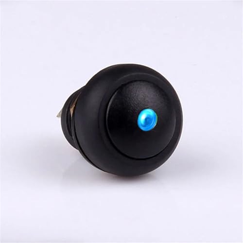 Interrupteur moto 12mm étanche pour remplacer un bouton de scooter défectueux
