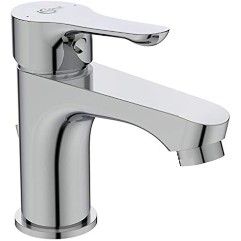 Ideal Standard BC647AA Alpha - Mezclador lavabo con desagüe de metal, cromado Cover