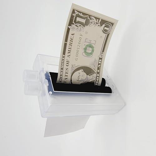 Magician's Money Maker Wonder Trick Printing Machine Gimmick Close Up Magic Printer Effect White Paper into Money Magic Printing Paper Exchange to Money Machine