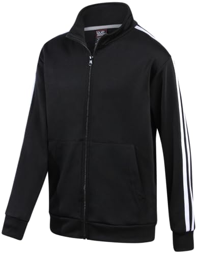 Quad Seven Boys Tracksuit Set - 2 Piece Athletic Tricot Zip Up Boys Sweatshirts and Jogger Pants Outfit (Sizes 4-18)4