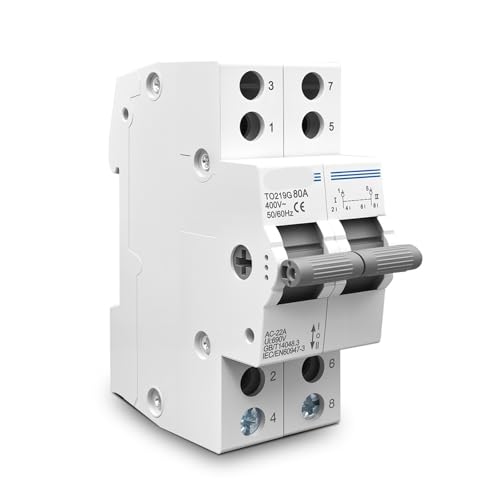Disjoncteur de transfert TO219G pour coupler un groupe électrogène 80A - 3
