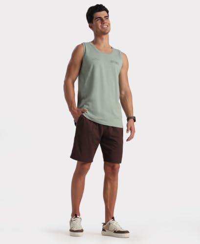 Image of Jockey 9928 Men Super Combed Cotton Rich Graphic Printed Tank Top