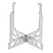 Luzhengyang Sturdy Camping Spirit Burner Alcohol Stove Stand for Fast Cooking | Ultra-Weight Stainless Steel Cross Stand Support Bracket | for Backpacking & Outdoor Cooking Enthusi