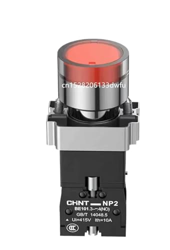 Bouton de démarrage NP2 XB2 à verrouillage automatique rouge AC DC 24V