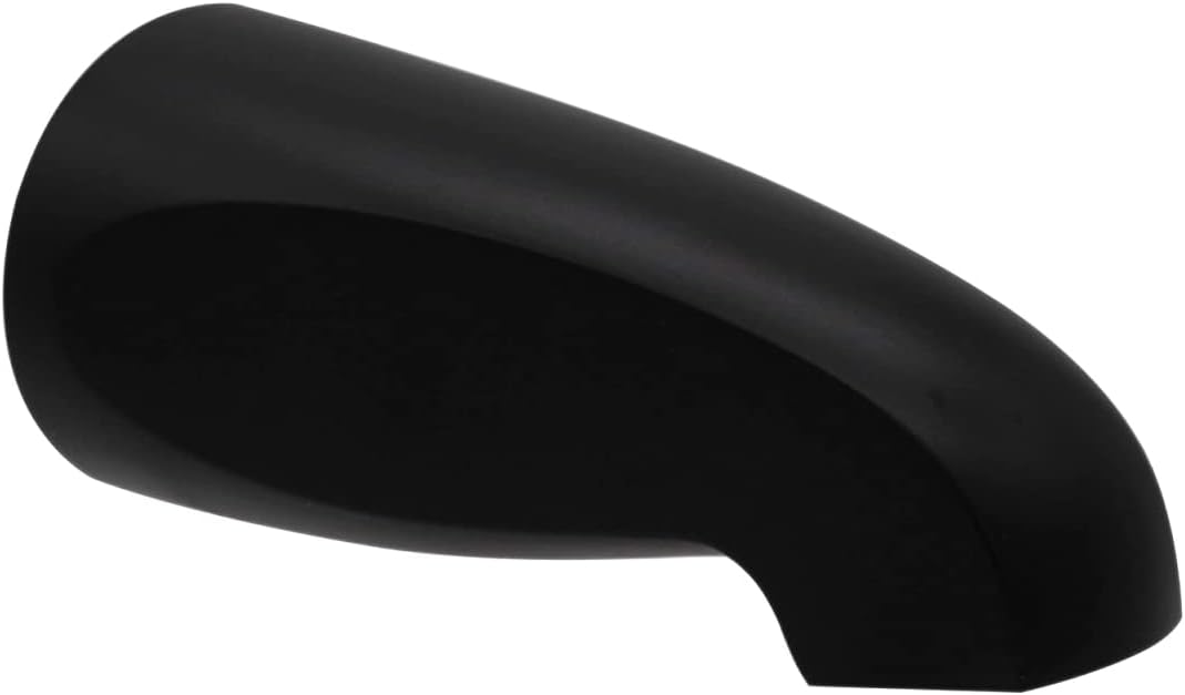 5 in. Rear Inlet Tub Spout, Matte Black