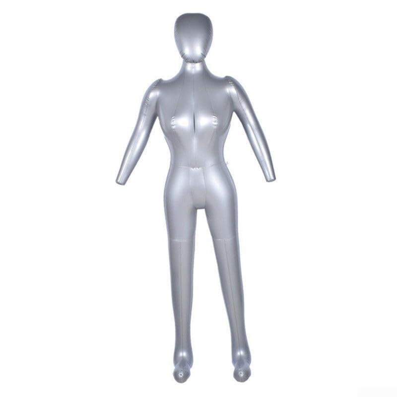 Niceminiwall Mannequin gonflable pour femme - Modèle de mannequin - Aspect professionnel - 165 cm de haut - En PVC - Pour femme