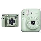 【セット買い】富士フイルム(FUJIFILM) インスタントカメラ チェキWIDE instax WIDE 400 INS WIDE 400 + チェキ インスタントカメラ instax mini 12 ミントグリーン INS MINI 12 GREEN