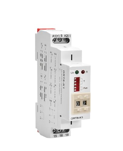 Relé de tiempo digital de alta precisión GRT8-K con retardo de encendido