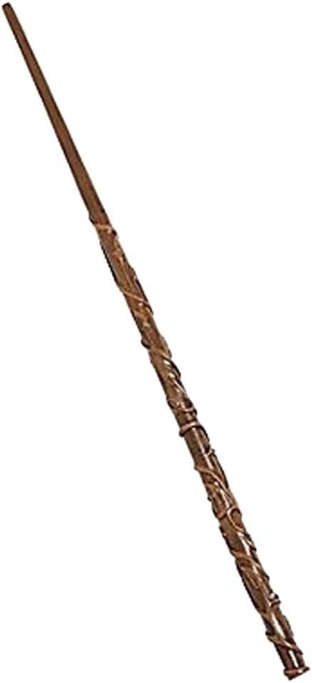 Wizard Wand with Authentic Details for Kids Girls Boys Party Costume Christmas Cosplay Accessory, Magical Costume Theme Party, Brown