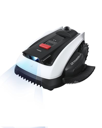 ECOVACS Goat O1200 LiDAR PRO Mähroboter ohne Begrenzungskabel 1.200 m 360 Dual-LiDAR-Navigation automatische Kartierung KI-3D-Hindernisvermeidung präzises Kantentrimmen mit TruEdge Trimmer