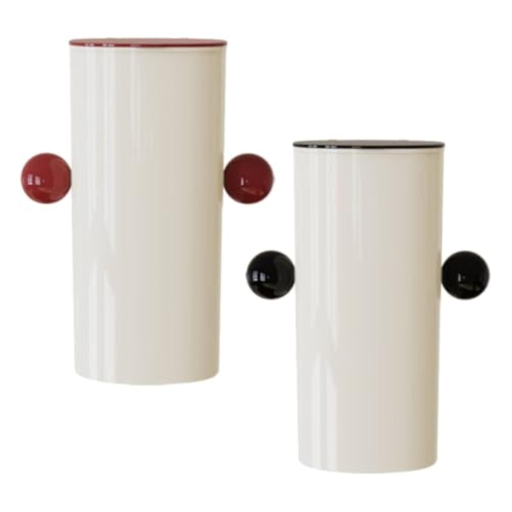 Dustproof Makeup Brush Holder with Lid, Automatic Lift-Up