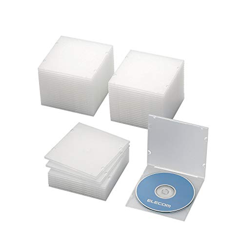 エレコム CD/DVDスリムプラケース/1枚収納/50パック/クリア 9jupf8b Amazon.co.jp: エレコム CD DVDスリムプラケース 1枚収納 50