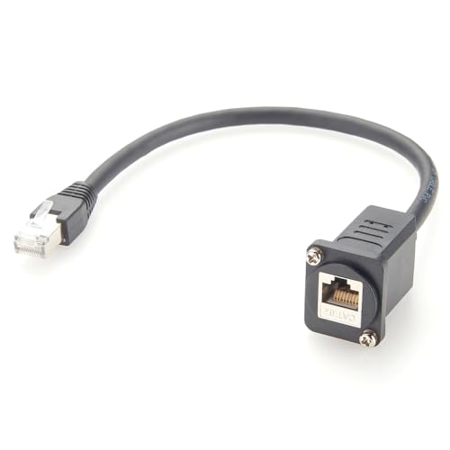 Cable Extensor RJ45 Panel CAT6A 0.3 m miniatura 3