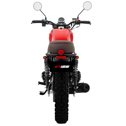 Image of KeeWAY SR 125 Dual Channel Abs Motorcycles /Bike Red Booking for Ex-Showroom Price