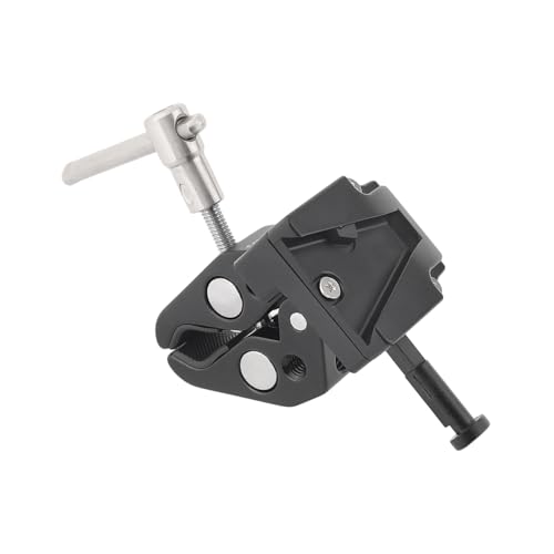 Pince crabe en aluminium stable anti-dérapante pour support de lampe flash
