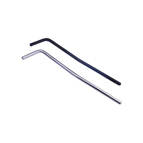 Guyker 2Pcs Guitar Tremolo Arm Whammy Bridge Bar Dia. 5.5mm (0.22") for Ibanez EDGE III/SAT Pro II/FAT 10 / FAT 20 / SA260QM Electric Guitar Replacement Cover