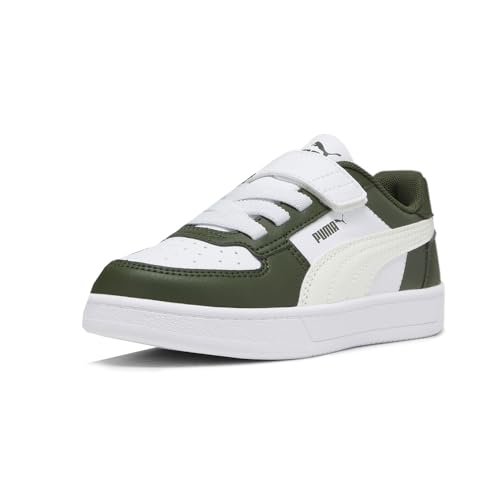 PUMA Kids Boys Caven 2.0 Block Lace Up Sneakers Shoes Casual - White2