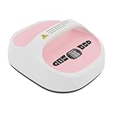 Dokiiovo Tragbare Heißpressmaschine, 21x24 cm Handheld T-Shirt Heißpresse, 540W Mini Transferpresse, 0-250 ℃ Temperaturbereich, DIY Heißpresse für T-Shirts Sweatshirts Taschen Banner (Rosa)